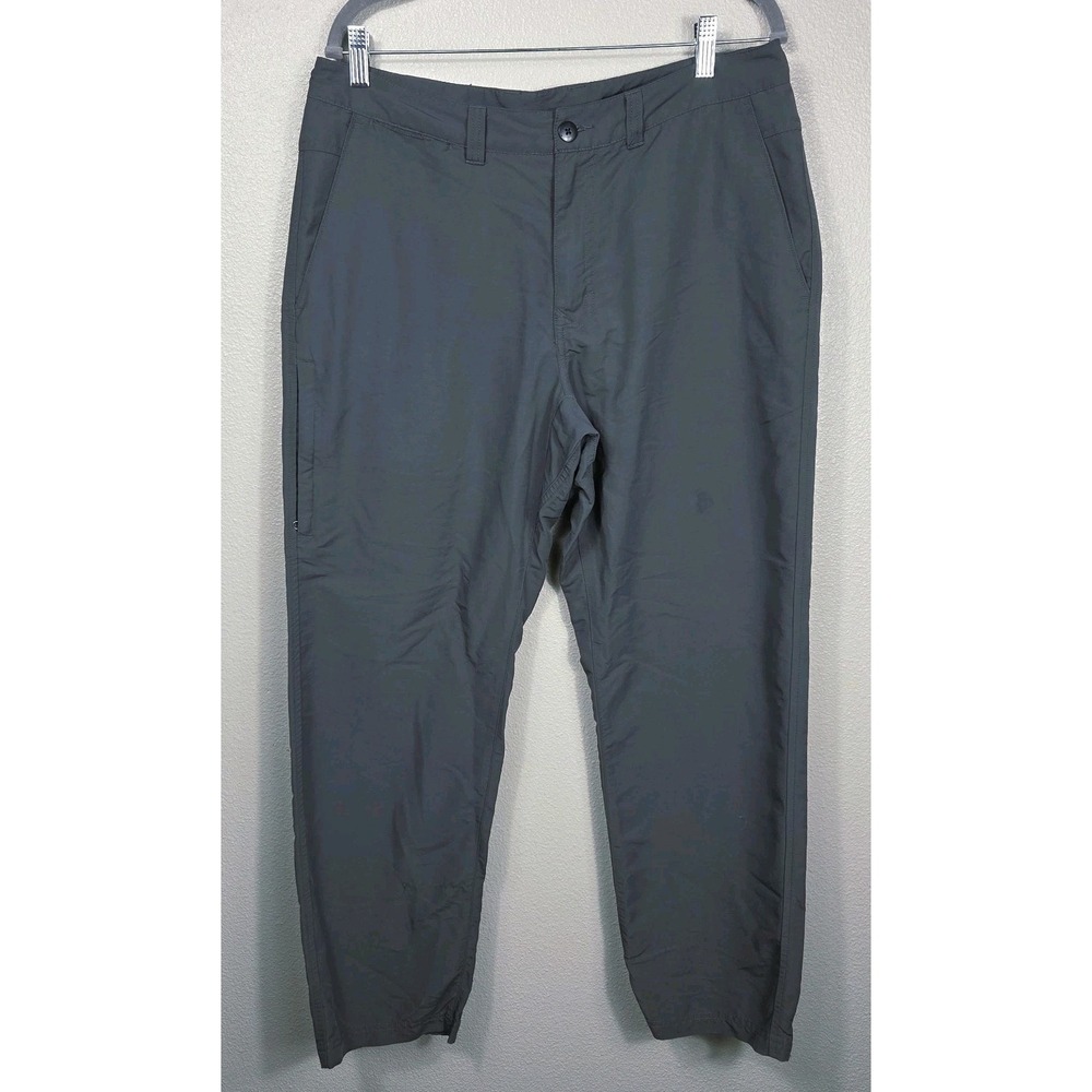 REI Co-op Hiking Pants‎ Mens 34x30 Gray Lightweight Nylon Outdoor Trail Travel
